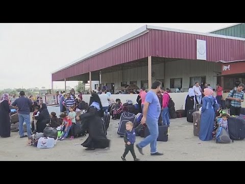 معبر رفح مفتوح لفلسطينيي غزة لمدة 4 أيام