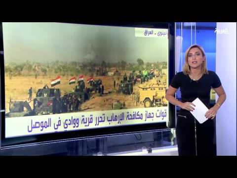 عناصر داعش تحرق مساجد جنوب الموصل