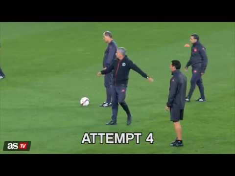 بالفيديو جوزيه مورينيو يتحدى الجميع استعدادًا لمواجهة فناربخشة