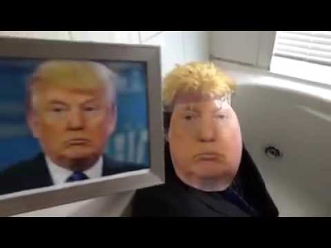 بالفيديو روّاد مواقع التواصل الاجتماعي يستهزؤون بالرئيس الأميركي دونالد ترامب