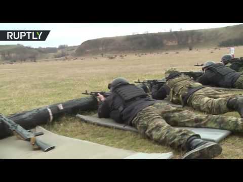 شاهد قوات خاصة لبلاد سلافية تجري تدريبات عسكرية