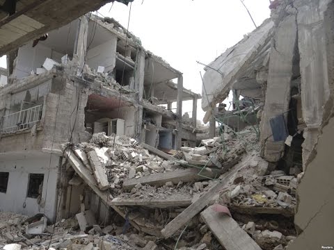 40 قتيلًا في غارات جوية قرب دمشق