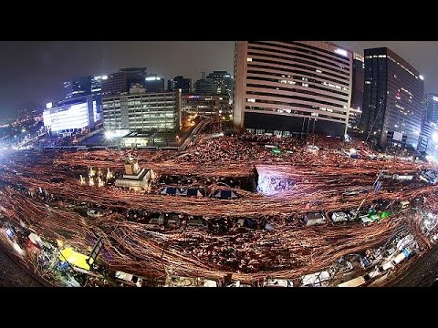 مليونيه تطالب باستقالة رئيسة كوريا الجنوبية
