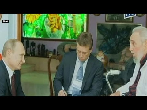 روسيا تنعي فيدال كاسترو بكل عبارات المجد والتقدير