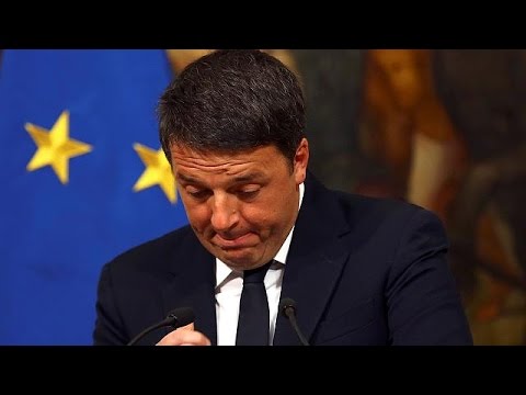 بالفيديو الإيطاليون ينتظرون التغيير بعد استقالة ماتيو رينزي