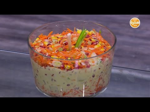 طريقة عمل سلطة البطاطس بالرمان