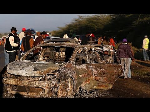 بالفيديو  مقتل 40 شخصًا إثر انفجار شاحنة صهريج في كينيا