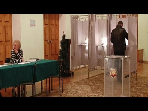 شاهد فوز فاديم كراسنوسالسكي بالانتخابات الرئاسية في ترانيستري