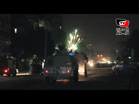 الأمن يفض مظاهرة لـالإخوان في المطرية