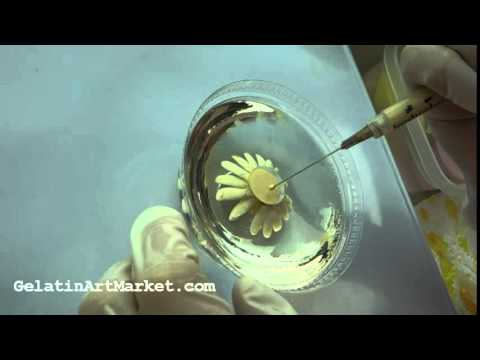 شاهد أجمل رسومات الثري دي داخل أطباق الجيلي