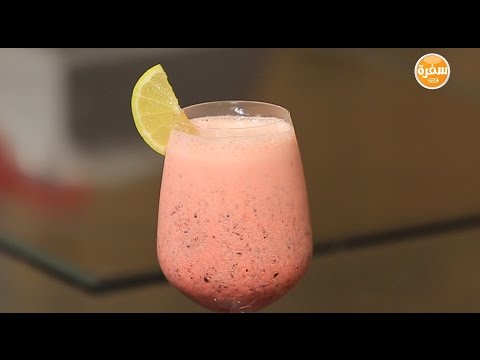 طريقة عمل ليمونادا التوت الأزرق