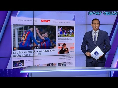 شاهد الصحافة الإسبانية تشيد بليونيل ميسي