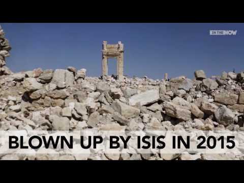 مشاهد مؤلمة للمعالم الأثرية التى وصل إليها داعش