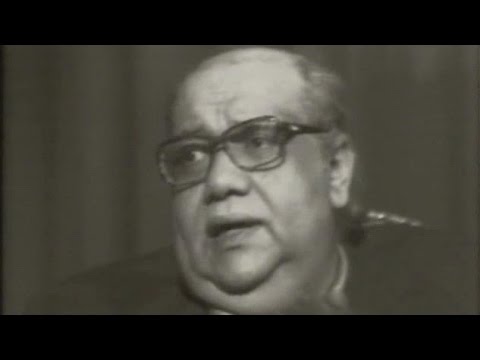 الفنان الشامل صلاح جاهين فى لقاء نادر بالتلفزيون المصرى