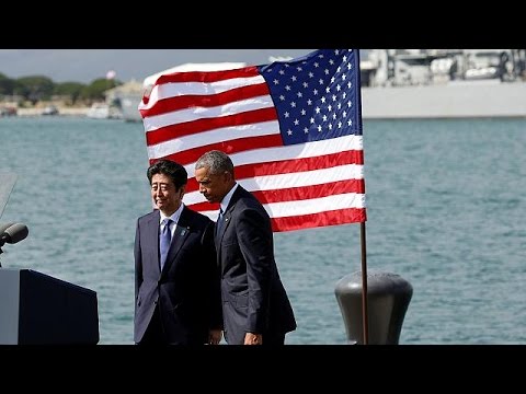 شاهد أوباما وآبي يؤكدان قوة التحالف وعمقه بين بلديهما