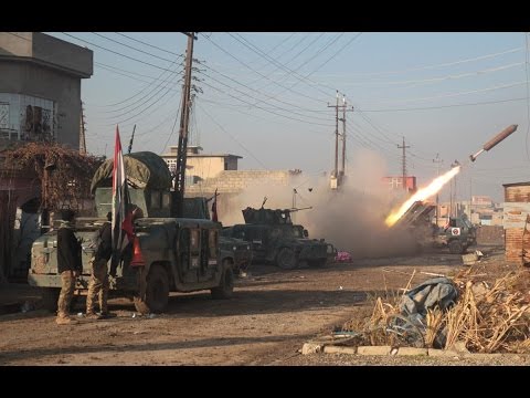شاهد القوات العراقية تتقدم في معركة الموصل
