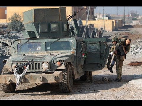 شاهد  تحرير حيّين اثنين وتطويق آخر شرق الموصل