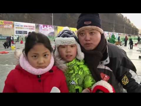 بالفيديو  مهرجان لصيد الأسماك في كوريا الجنوبية