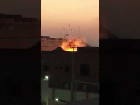 شاهد تبادل لإطلاق النار بين قوات الأمن السعودية ومجموعة متطرفة