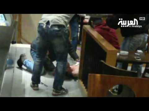 شاهد  انقاذ الحمرا من تفجير انتحاري