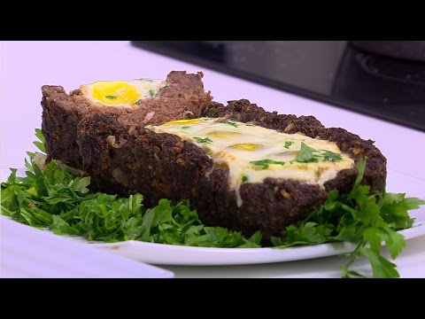 شاهد طريقة إعداد قالب لحمة بالبيض