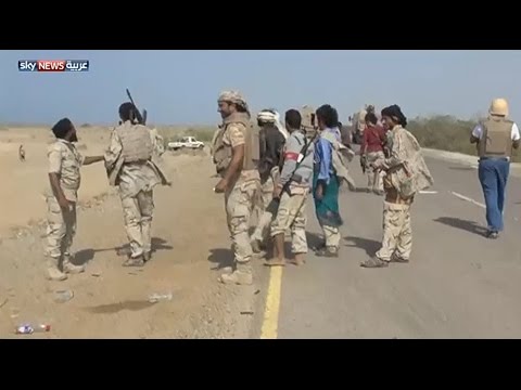 شاهد قوات الشرعية اليمنية تتقدم في تعز