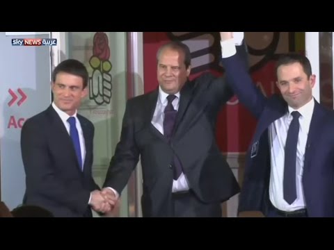 شاهد  اليسار الفرنسي يختار أمون