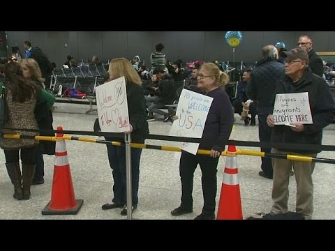 شاهد حدود أميركا تُفتَح في وجه ضحايا قرار تْرامب بشأن الهجرة