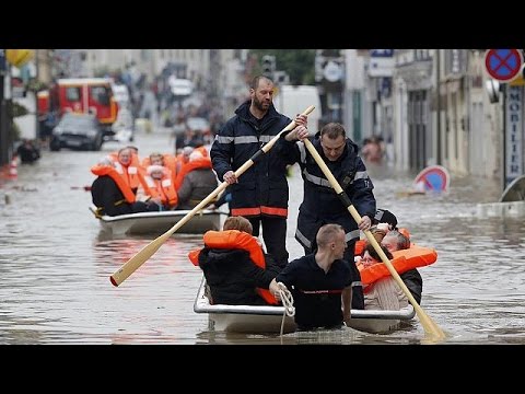 record rainfall triggers devastating floods in france
