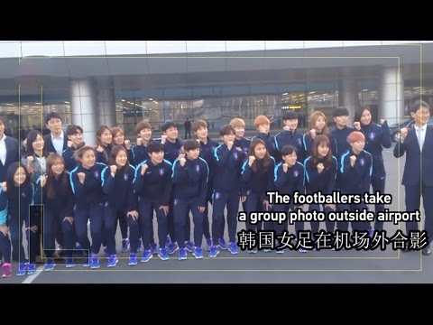 football team preparing for crunch match in pyongyang