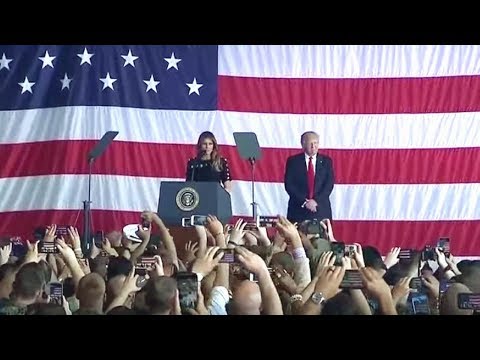 president trump speech in italy sigonella air base
