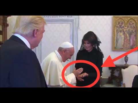nobody noticed what melania asked the pope to do for her