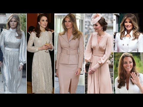 is melania trump borrowing kate