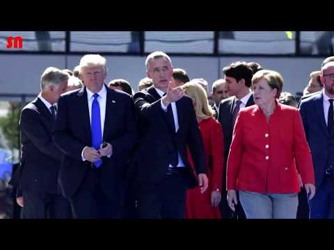 trump giving a funny show again