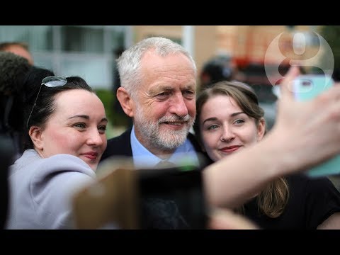 the corbyn factor on the campaign trail with labours leader