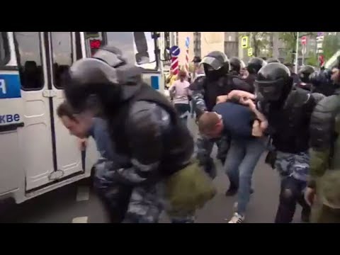 police are pulling people out at random