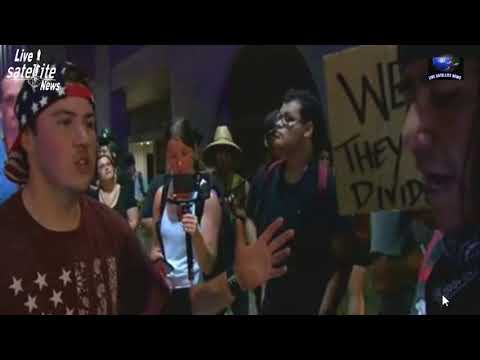 large protests after trump rally in phoenix