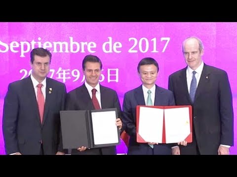 mexican president visits chinese ecommerce