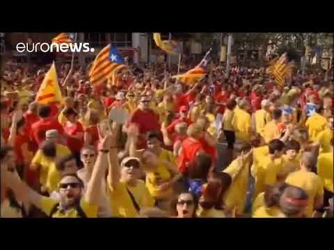 catalonia celebrates national day amid tension over secession