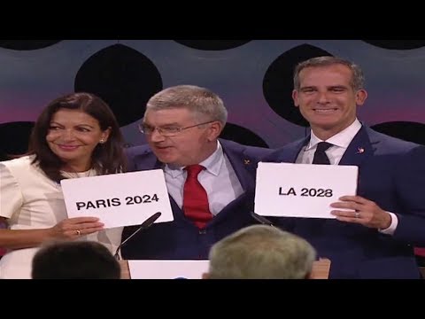 paris wins bid for 2024 olympics la to host