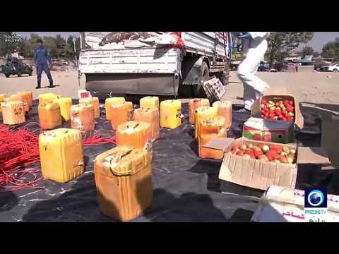 afghan police seize truck bomb headed