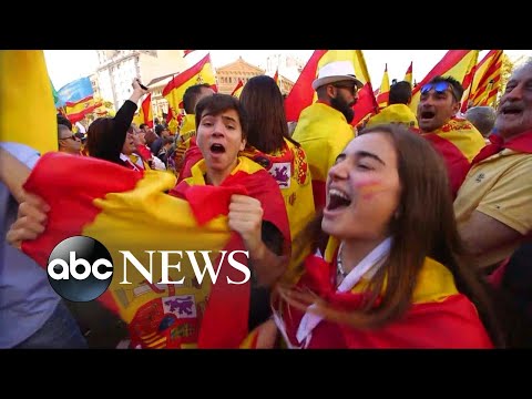 more than 1 million people march in barcelona