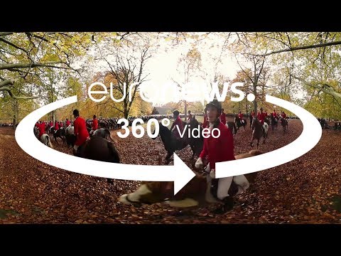 experience the traditional hubertus horse race in 360°