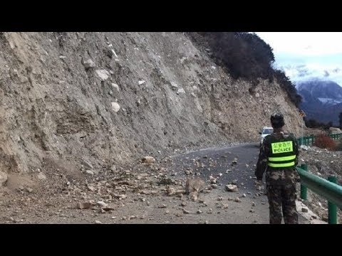 m69 quake rocks tibets nyingchi