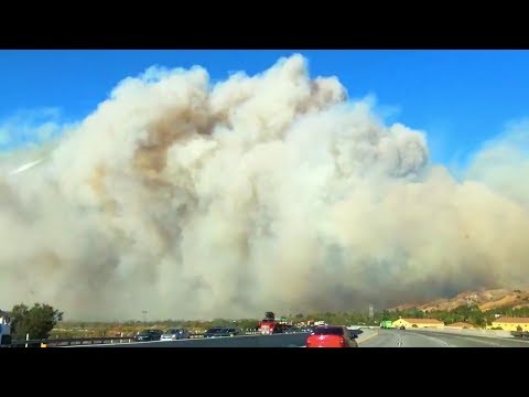 deadly wildfire sweeps across