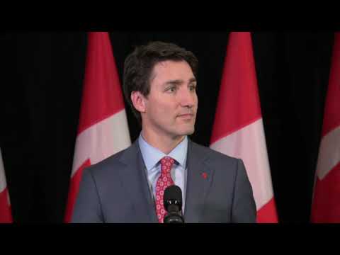 justin trudeau reacts to failure to start free trade