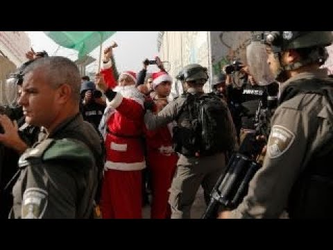 protests put damper on christmas