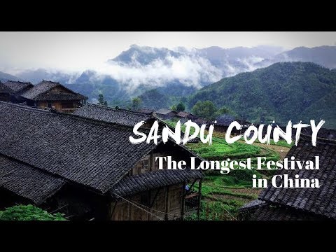 shui ethnic people’s new year the longest festival in china