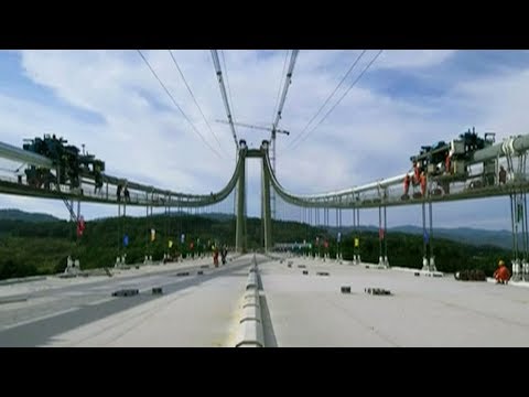 superstrong steel cables used for bridge construction in s china