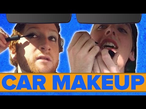 dudes put on makeup